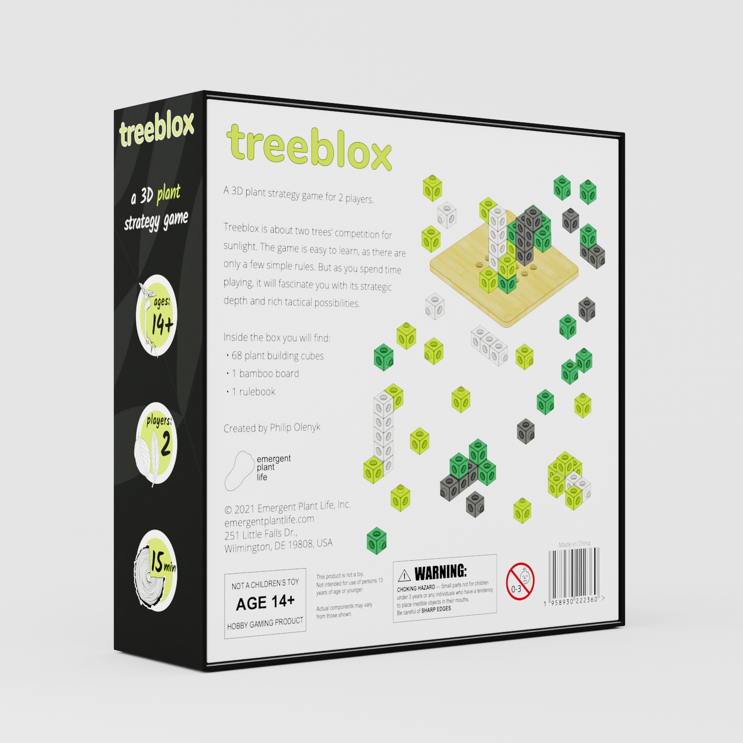 Treeblox Strategy Board Game